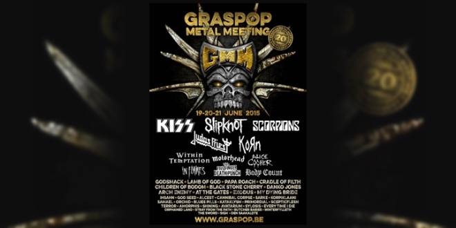 Slipknot - Graspop Metal Meeting 2015 Line Up